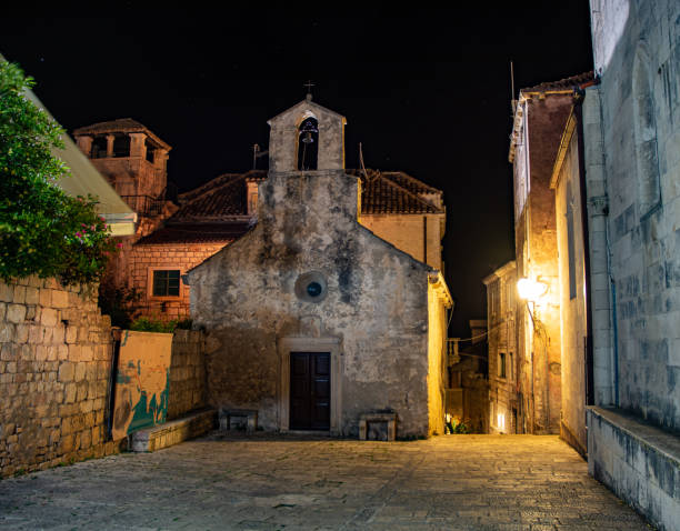 callejón de Venecia al atardecer