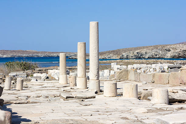 isla de Delos ruinas arqueológicas