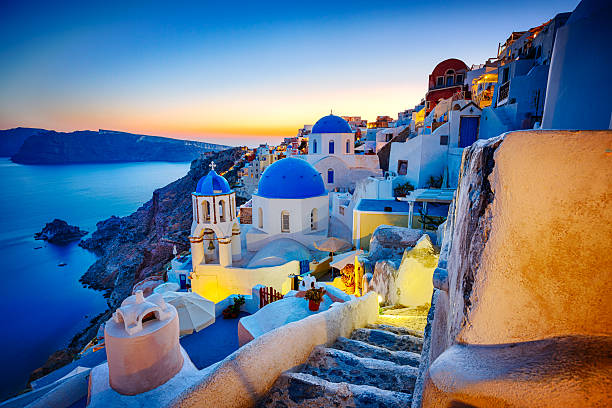 Santorini atardecer Oia