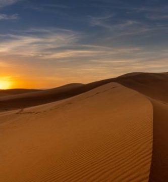 Desierto del Sahara en Marruecos