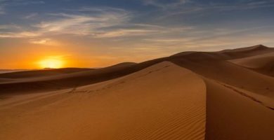 Desierto del Sahara en Marruecos
