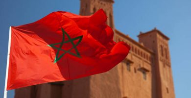bandera de marruecos
