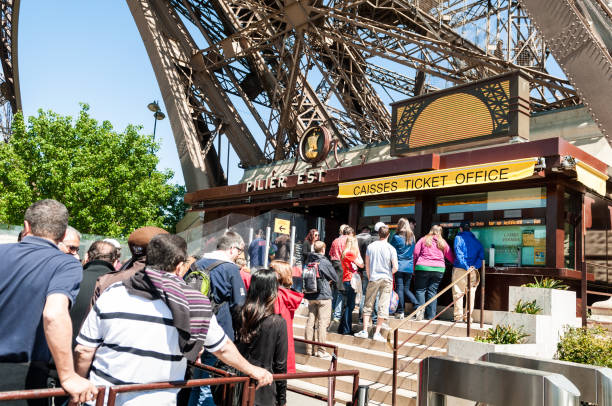 Acceso con entradas a la Torre Eiffel