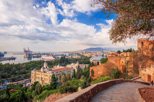 vista panorámica de la ciudad de Málaga