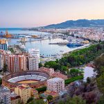 Vista panorámica de Málaga